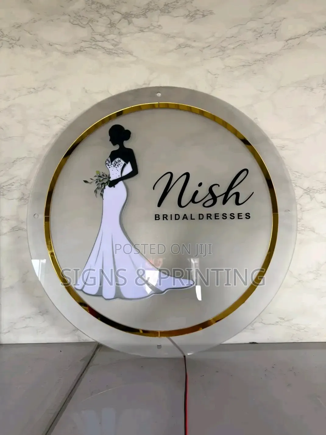 Backlit Signs (60cm Diameter)