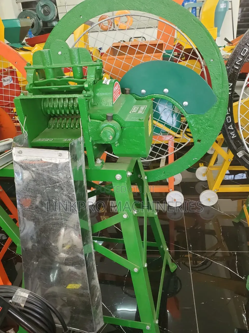 Aico Japan 2 Blade Chaff Cutter With 3hp Motor/ 7.5hp Petrol Engine