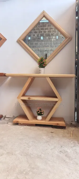 Console Table With Mirror