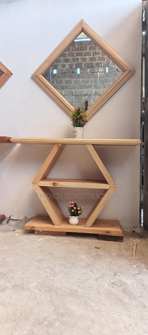 Console Table With Mirror