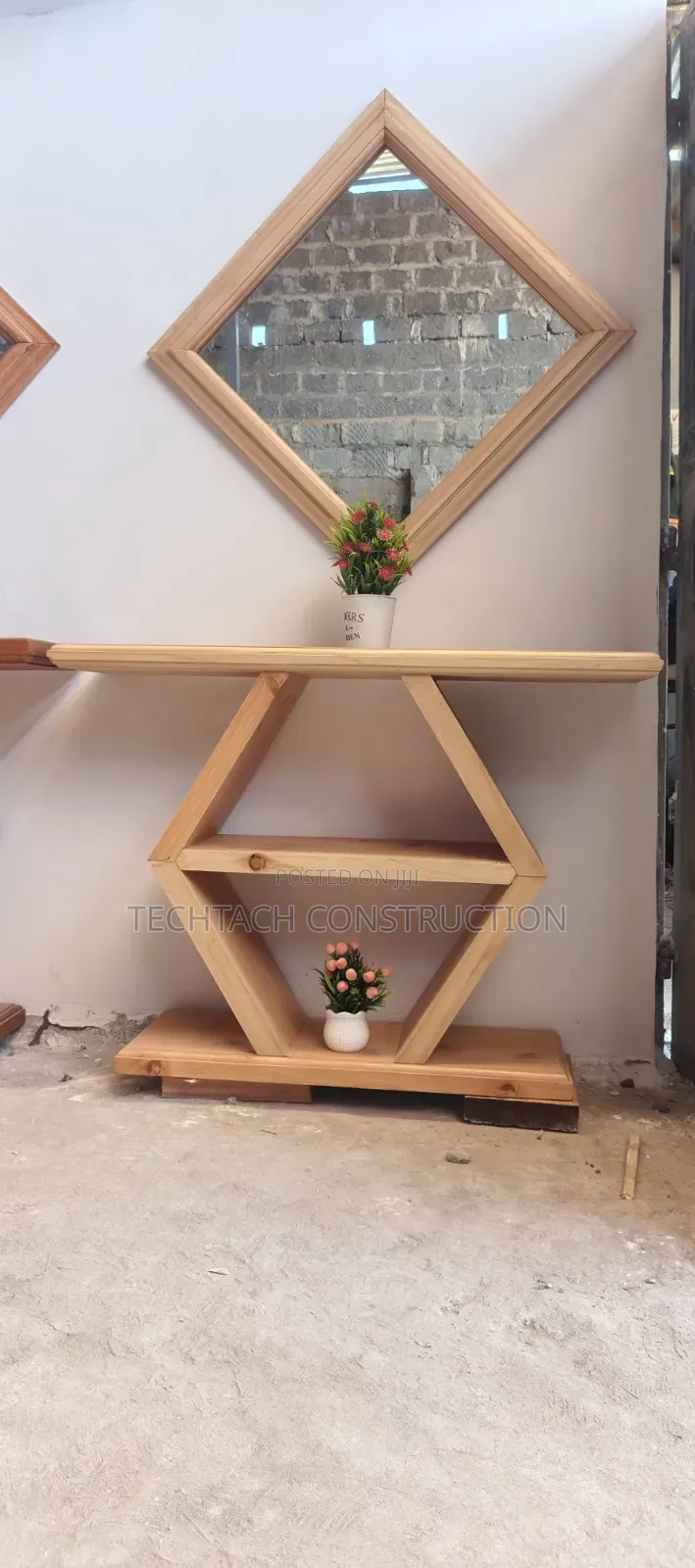 Console Table With Mirror