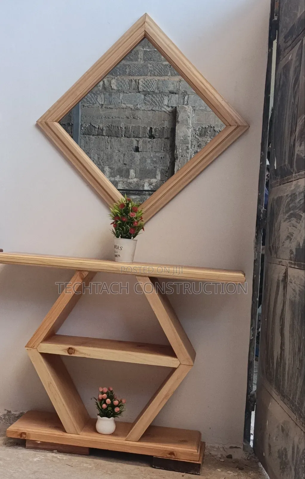 Console Table With Mirror
