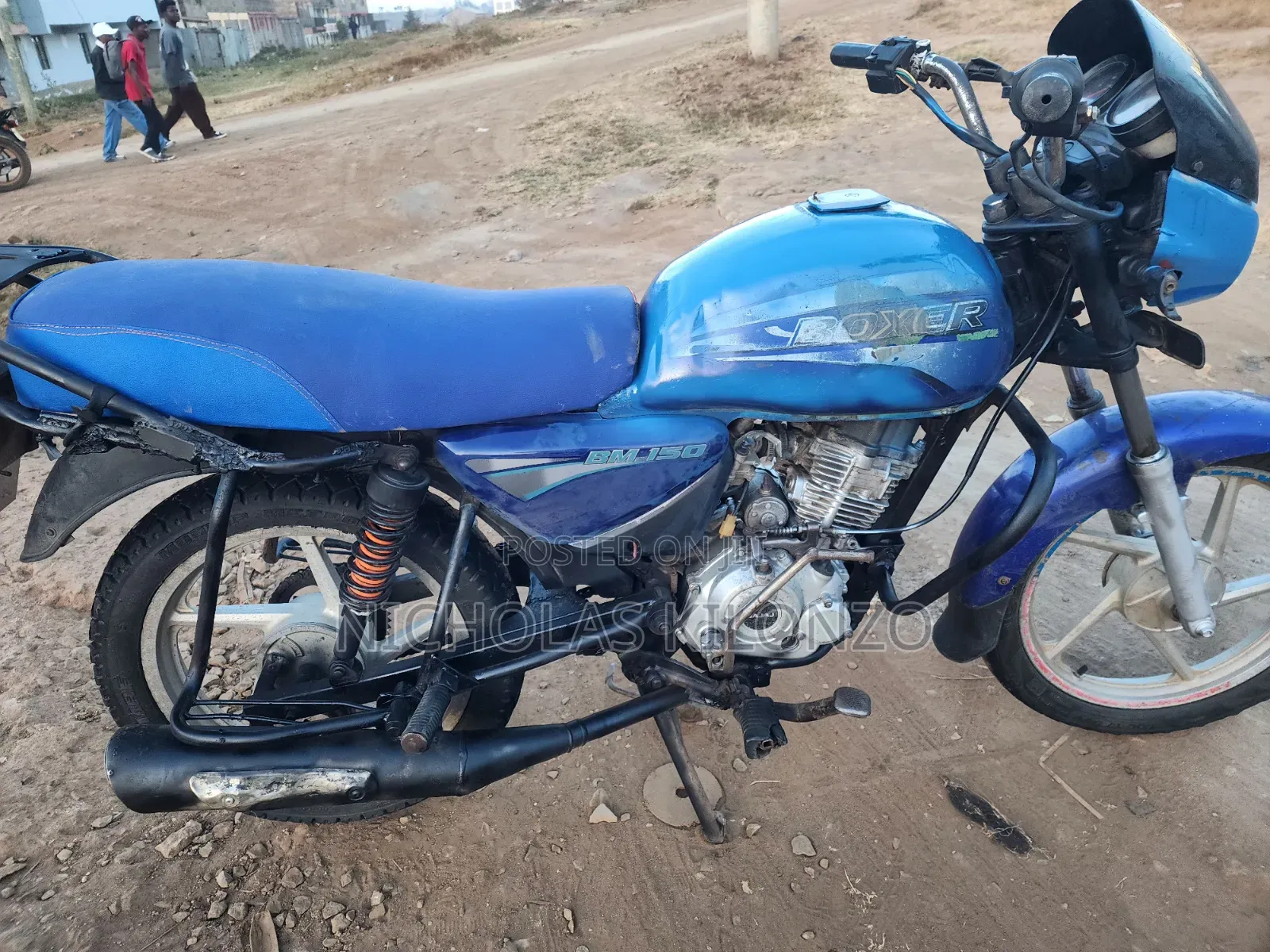 Bajaj Boxer 150 UG 2017 Blue