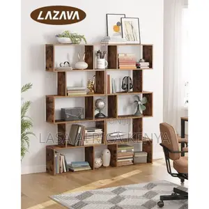 Lazava 5-Tier Display Shelf Free-Standing Bookc. | LASA