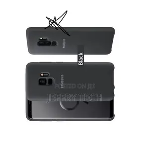 Samsung Galaxy S9 Silicone Protective Back Case (Black)