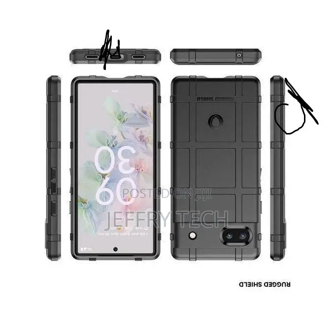 Google Pixel 6a Rugged Shield Protective Case