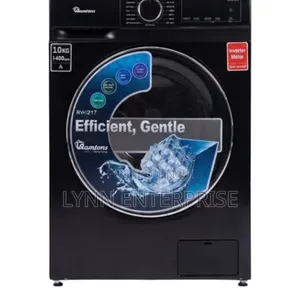 10kgs Ramtons Washing Machine 10kg Wash and Spin BLACK RW217 ..
