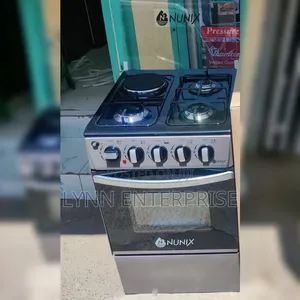 Nunix Standing Cooker 3 Gas + 1 Electric & Gas Oven (WLD-560) 50×55 ..