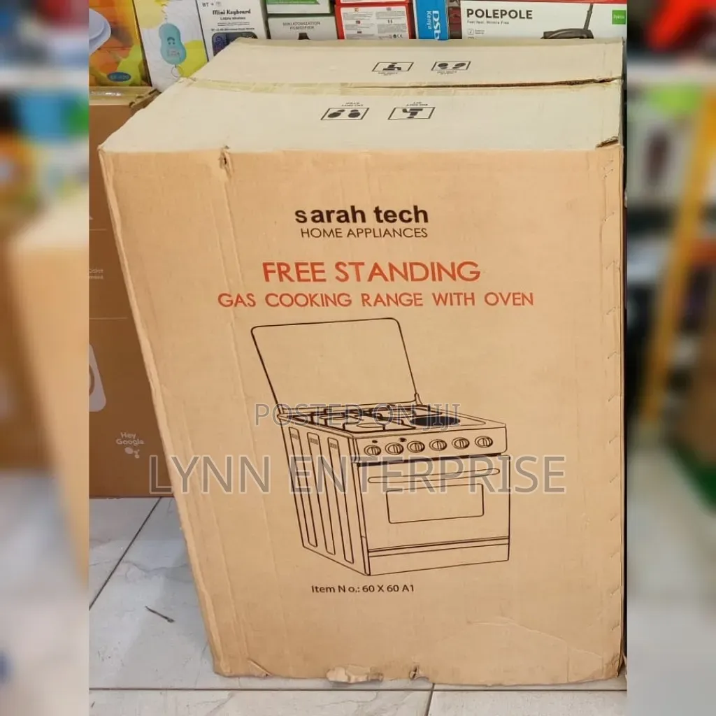 Sarah Tech Standing Cooker 3G+1E 55cmx50cm..