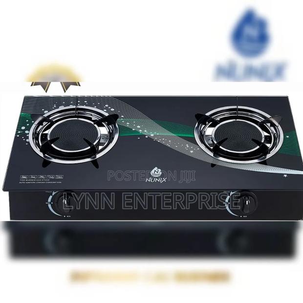 Nunix 2 Burner Auto Ignation Infrared Cooker