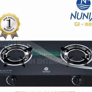 Nunix 2 Burner Auto Ignation Infrared Cooker