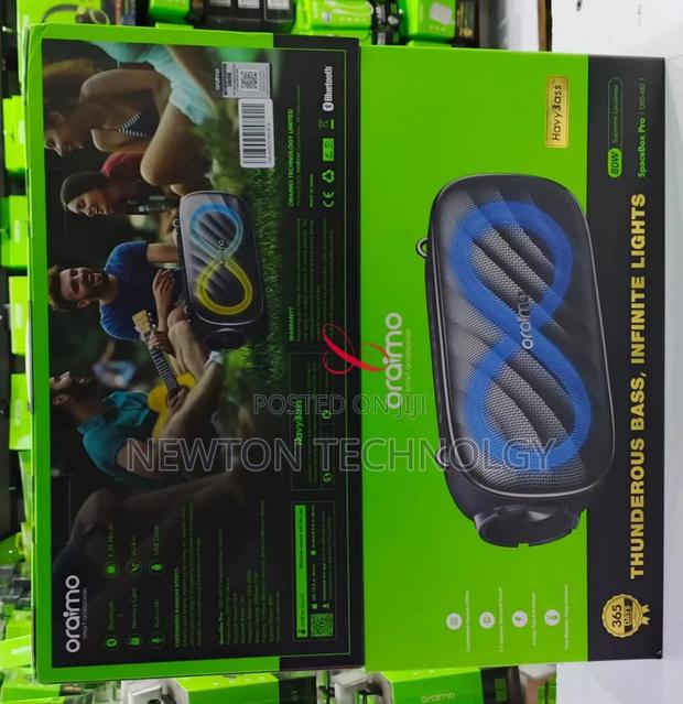 Oraimo SpaceBox Pro OBS-682 *80W Supreme Loudness* 20hrs Playtime
