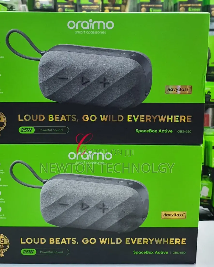 Oraimo SpaceBox Active OBS-680 *25W* Powerful Sound Speaker