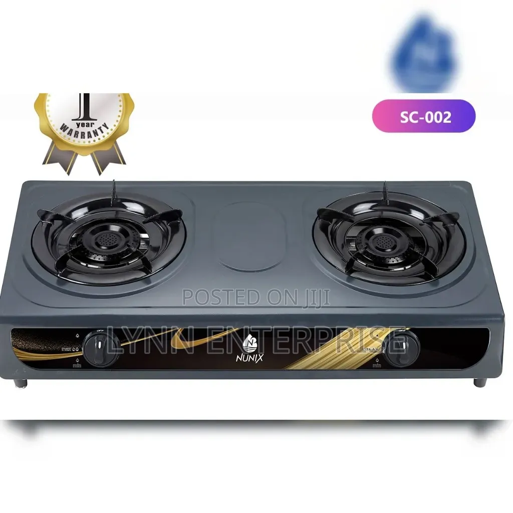 Nunix SC-002 2Burner Stainless Steel