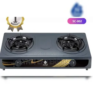 Nunix SC-002 2Burner Stainless Steel