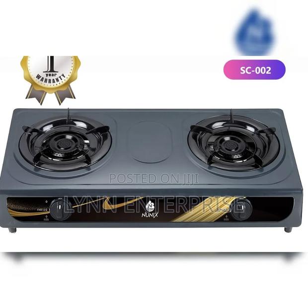 Nunix SC-002 2Burner Stainless Steel