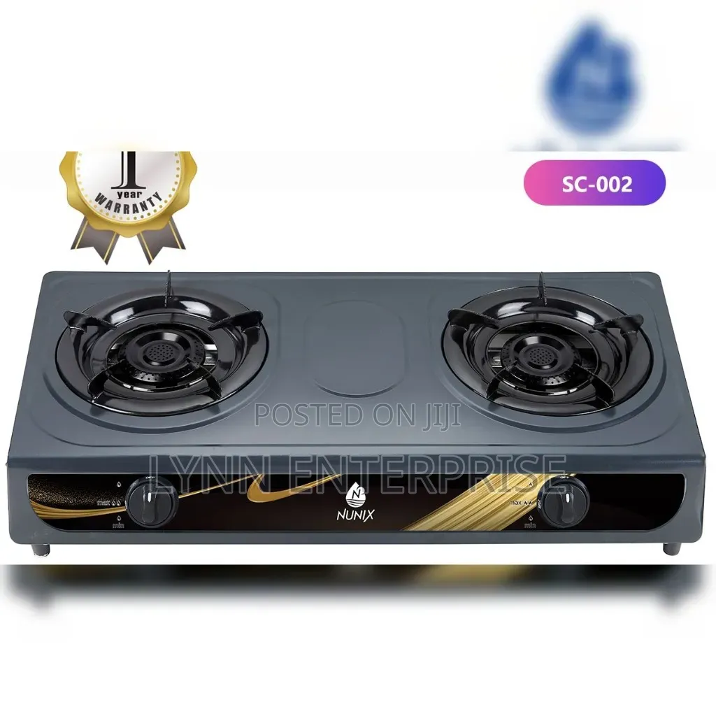 Nunix SC-002 2Burner Stainless Steel