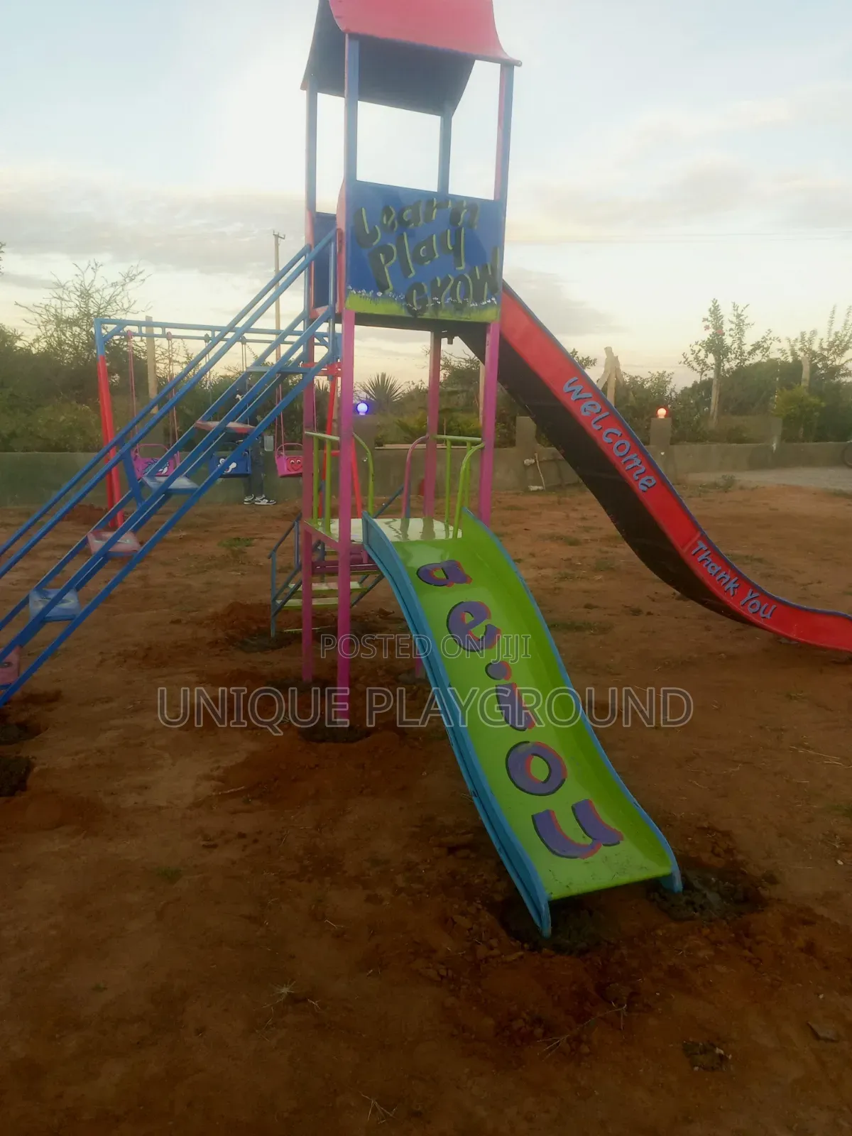 Outdoor Playground Kids/Toddler Sliders