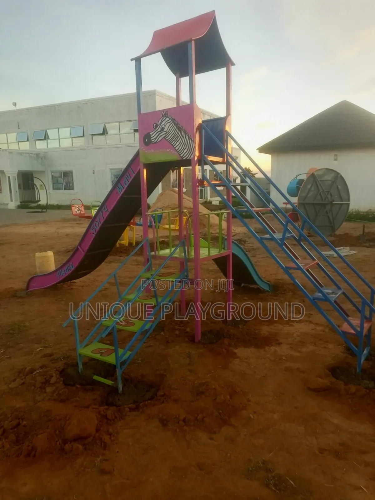 Outdoor Playground Kids/Toddler Sliders