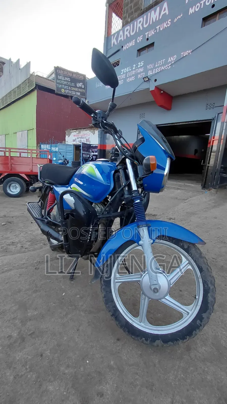 TVS HLX Plus ES 2022 Blue