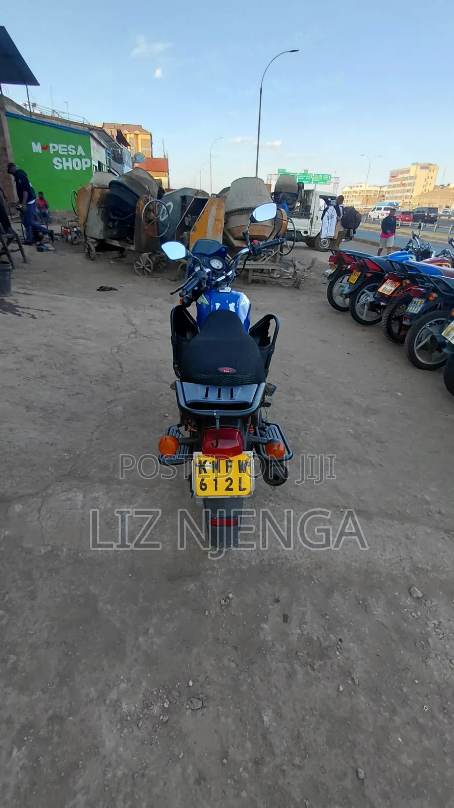 TVS HLX Plus ES 2022 Blue