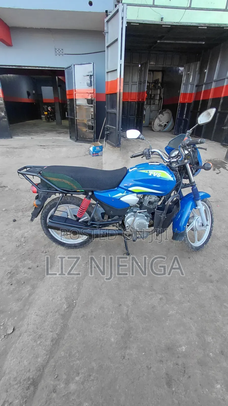 TVS HLX Plus ES 2022 Blue