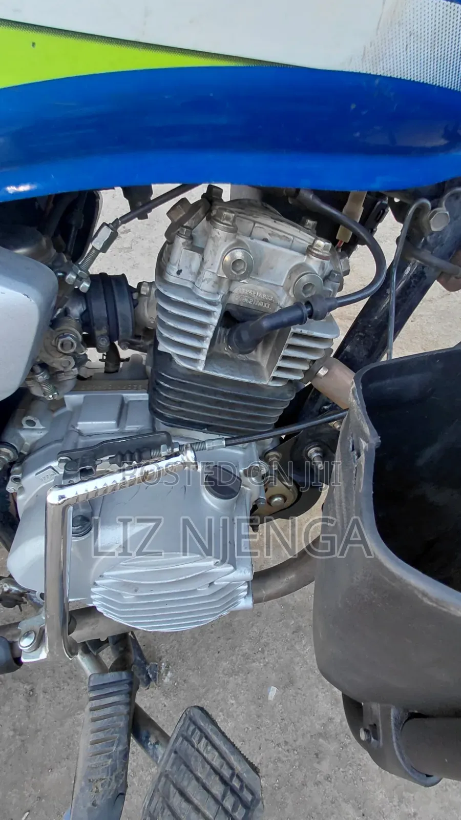 TVS HLX Plus ES 2022 Blue