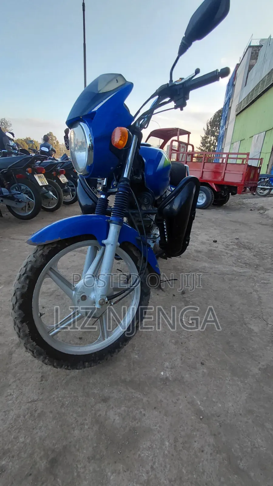 TVS HLX Plus ES 2022 Blue