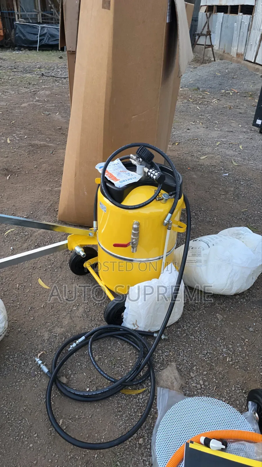 Brand New Oil Drainer Machine / Waste Oil Collector & Extractor