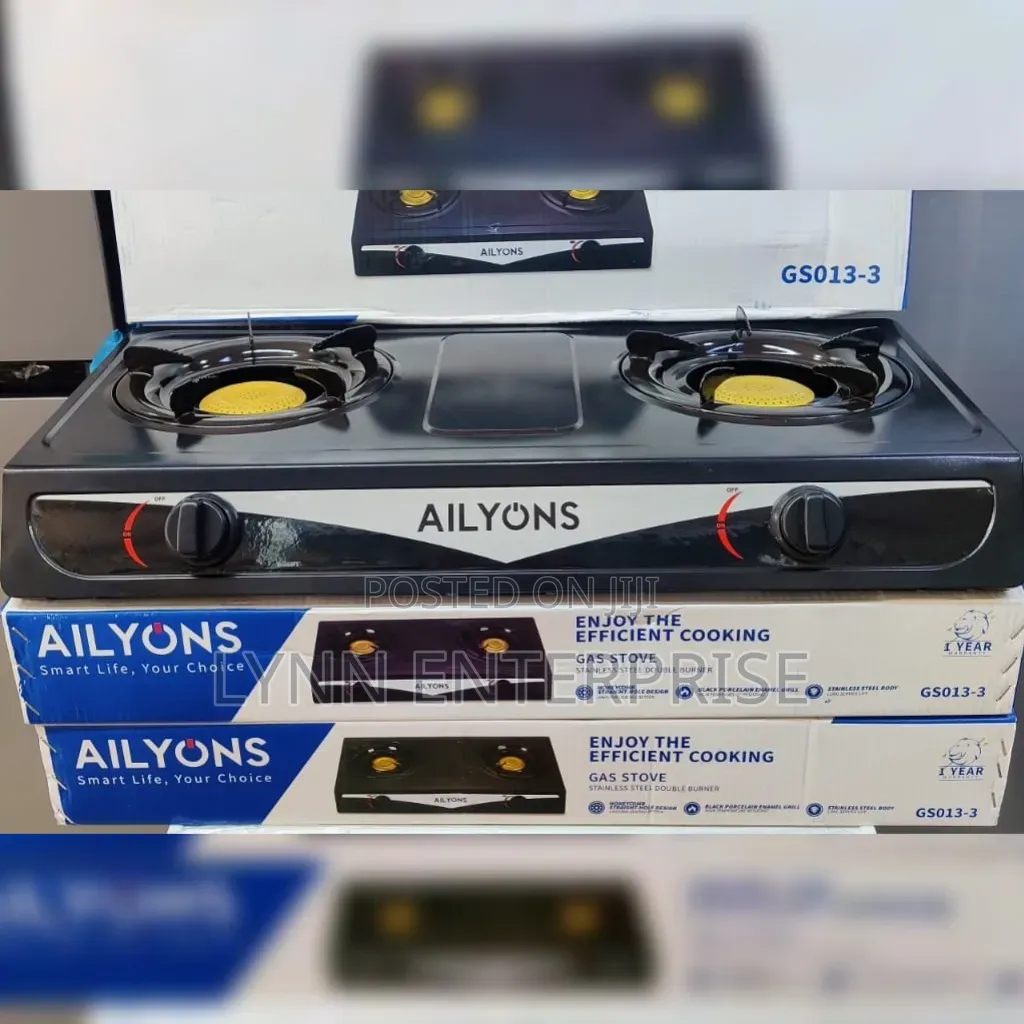 AiLyons 2burner Stainless Steel GS13-3