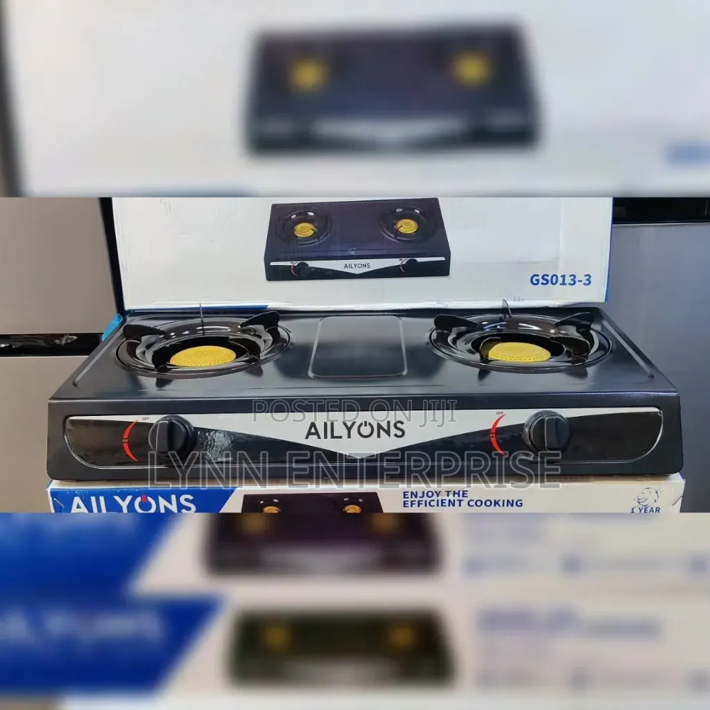 AiLyons 2burner Stainless Steel GS13-3