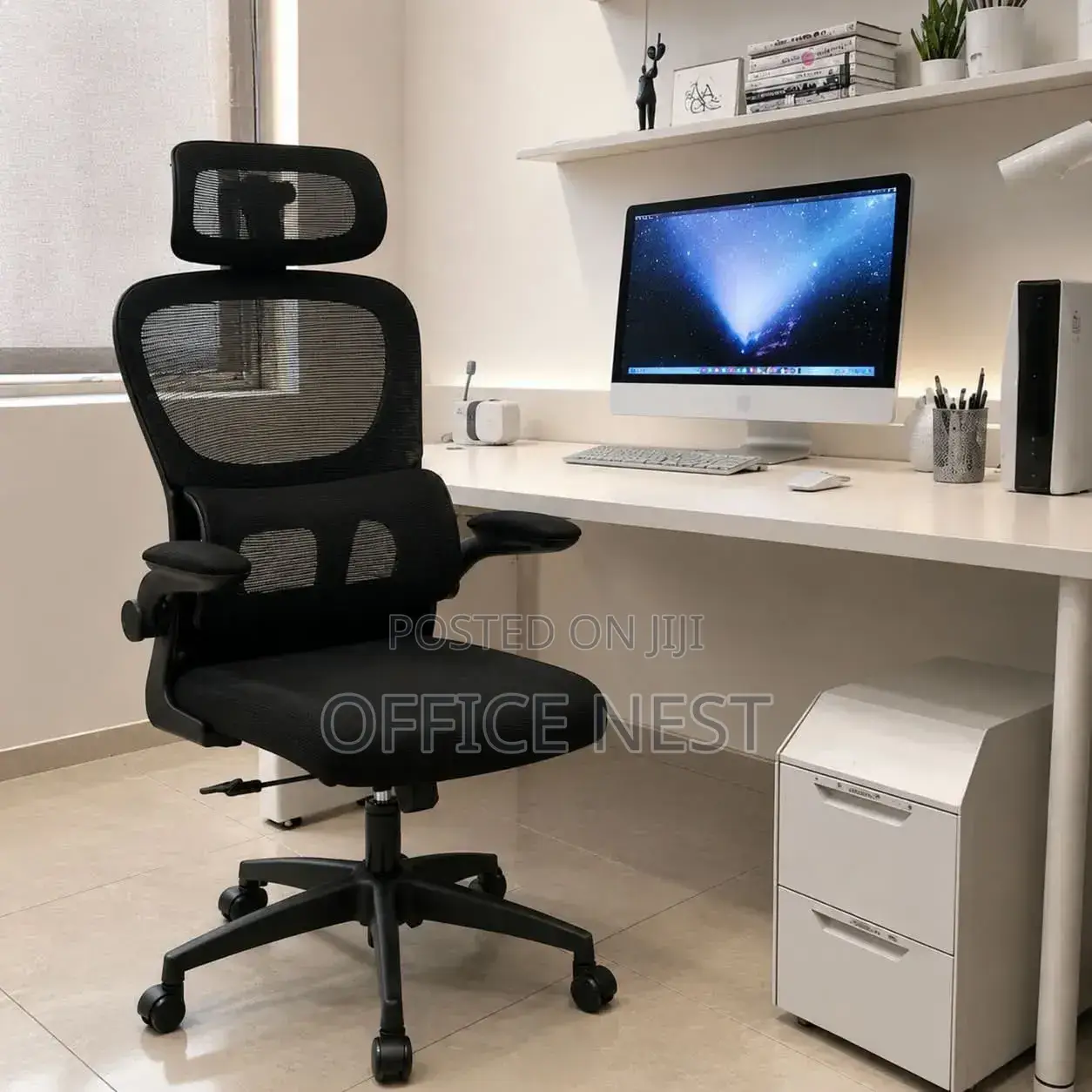 Ergonomic Office Chair With Headrest