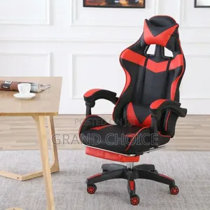 Ergonomic Racing Office Chair – Black & Red