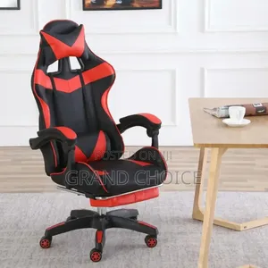 Ergonomic Racing Office Chair – Black & Red