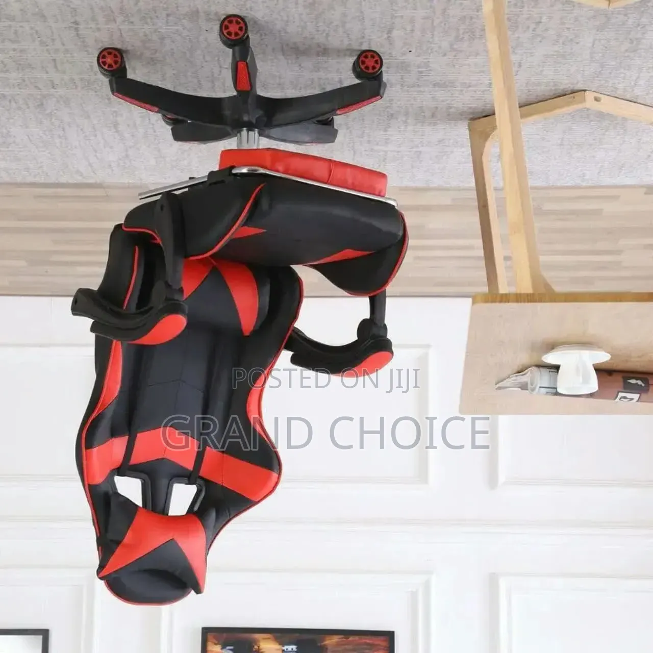 Ergonomic Racing Office Chair – Black & Red