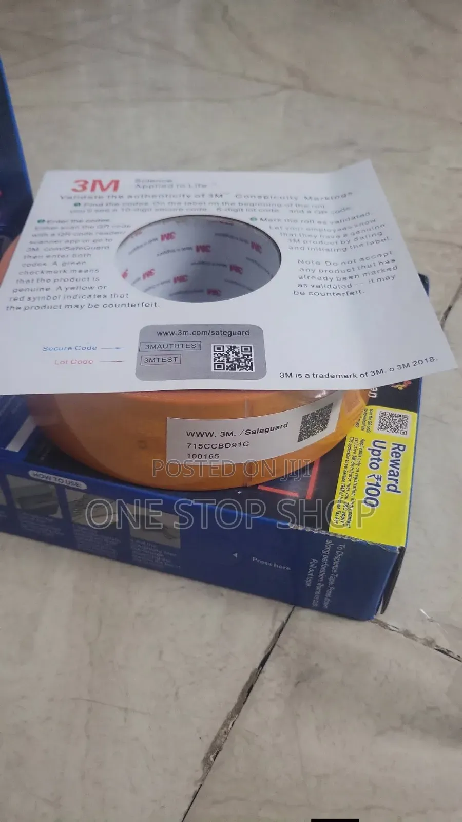 3M Yellow Shade 50meters Roll Conspicuity Reflective Safety Tape