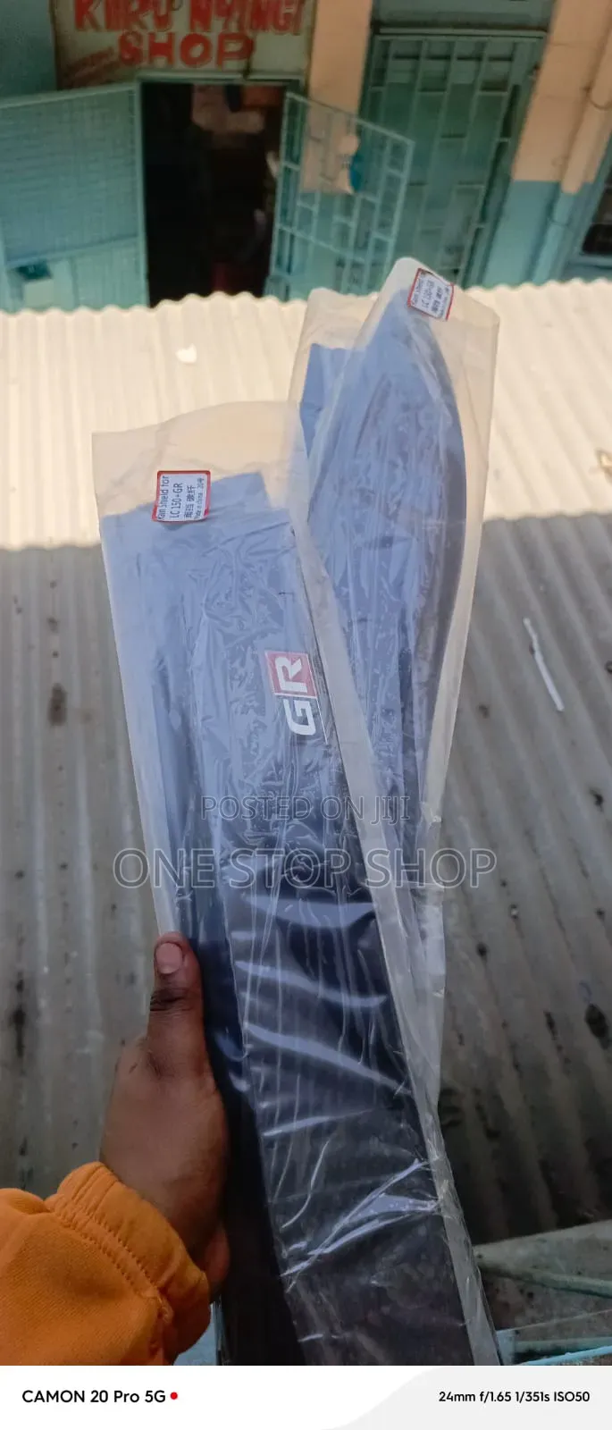 4pcs Lc150 Prado Toyota Gazoo Racing (GR) Branded Rain Deflectors