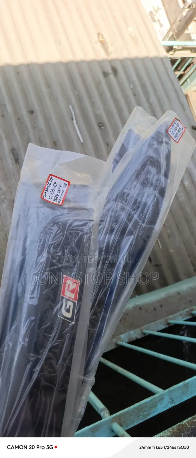 4pcs GR Prado 150 Rain Shield Windbreakers