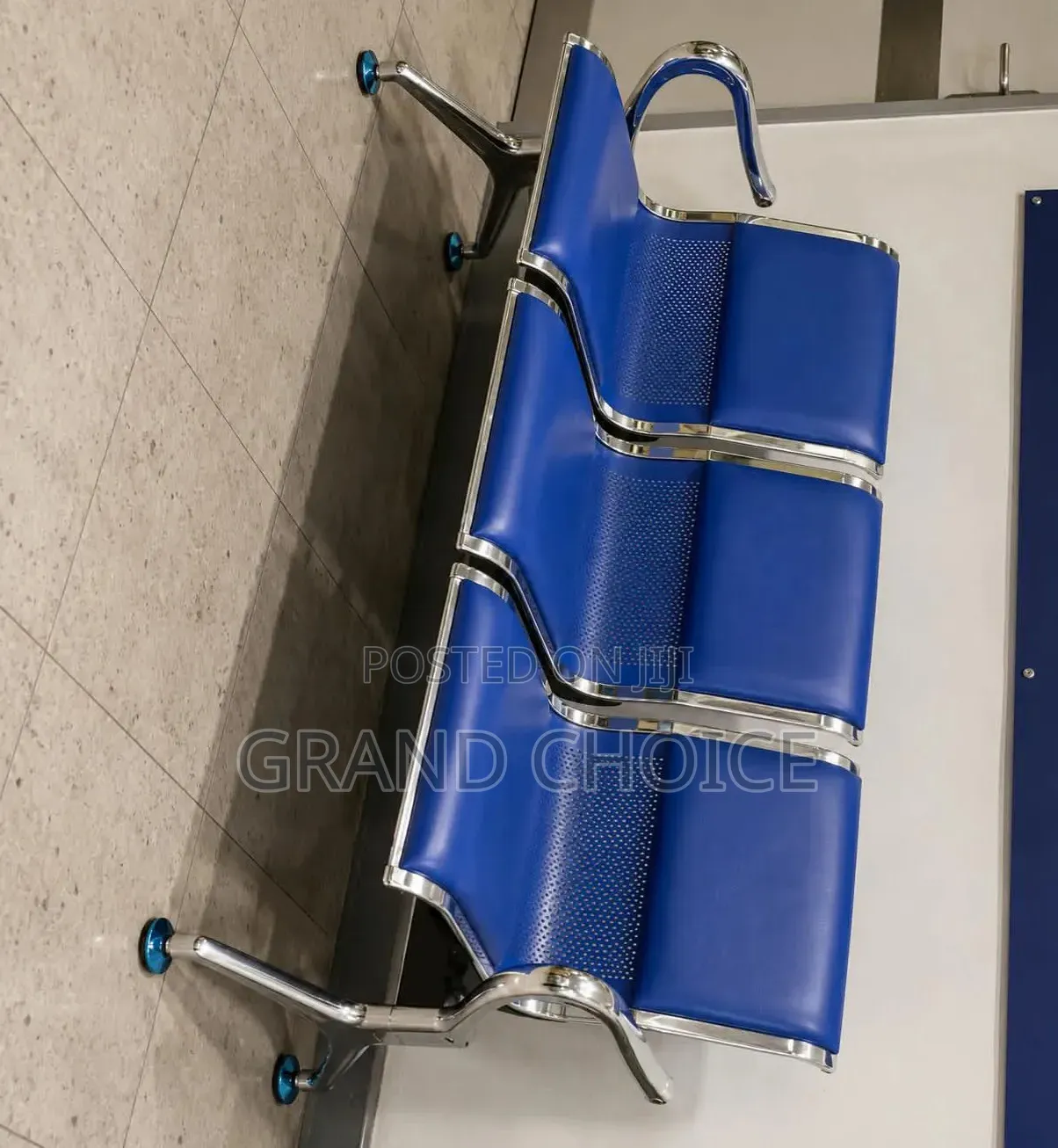 Blue Reception & Office Waiting Chair