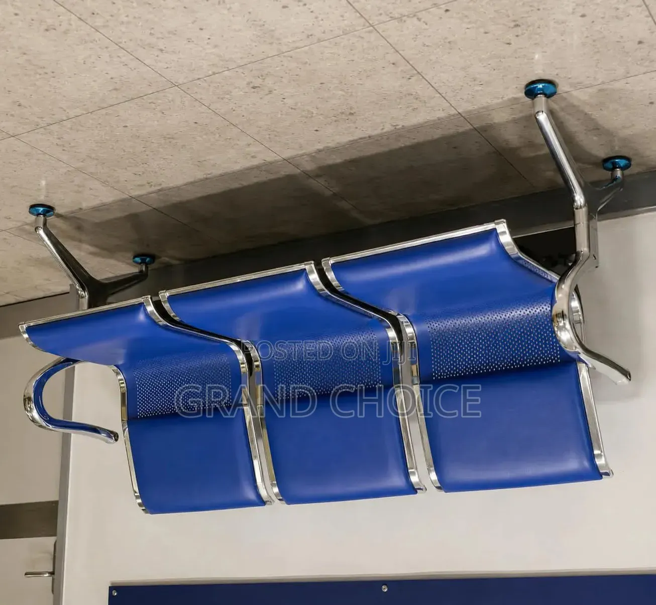 Blue Reception & Office Waiting Chair