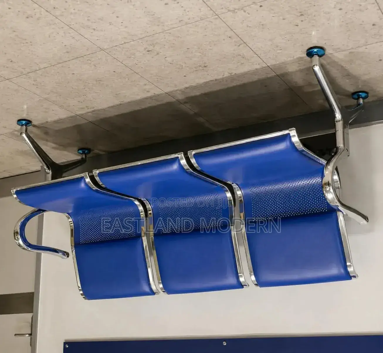 Blue Reception & Office Waiting Chair