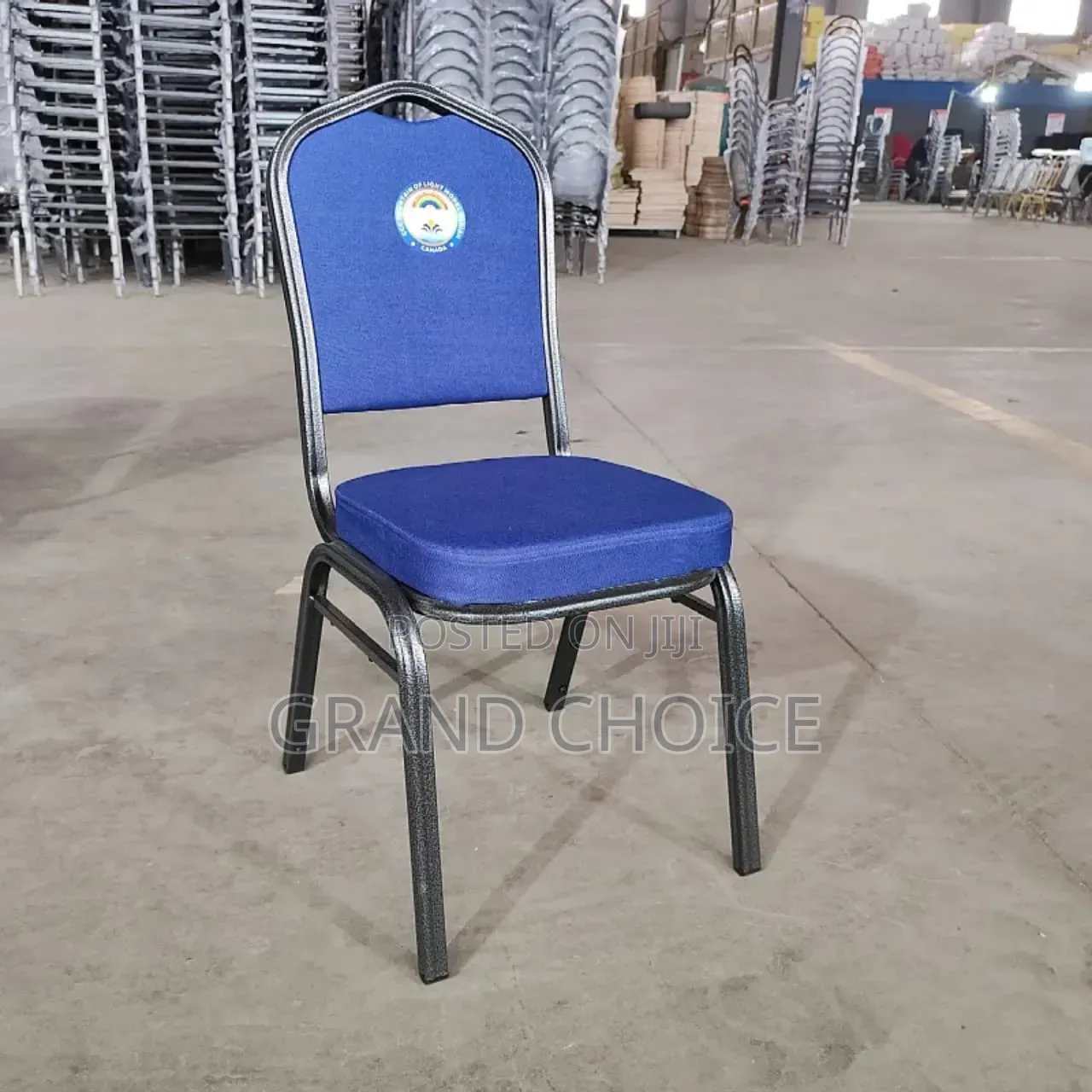 Blue Padded Event, Conference & Wedding Chair