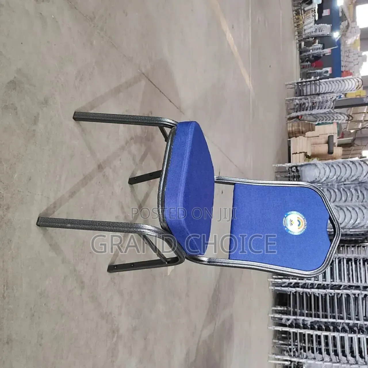 Blue Padded Event, Conference & Wedding Chair
