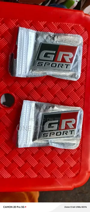 GR Sport Exterior Styling Replacement Badge4 Toyota Gazoo Racing Model