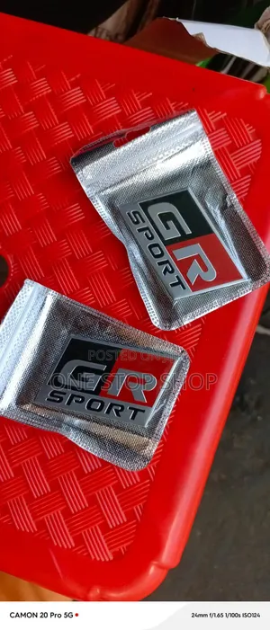 GR Sport Badge Toyota Specialized Performance &Motorsport Division