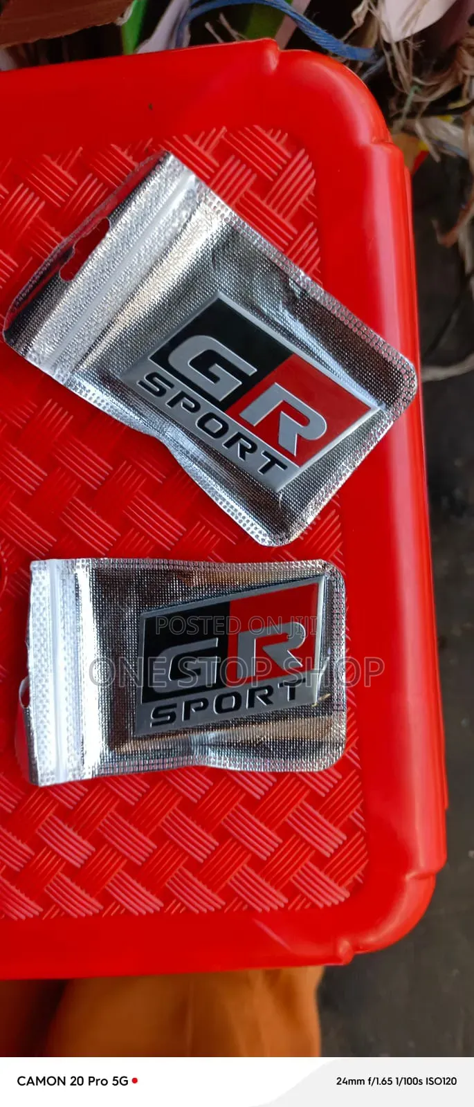GR Sport Badge Toyota Specialized Performance &Motorsport Division