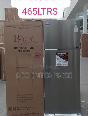 465 Litres Roch **Double Door No Frost  Refrigerator With Inverter