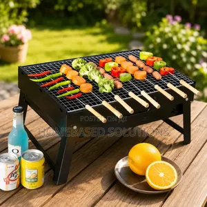 *Foldable Portable Barbecue Charcoal Grill*Size 35cm*27cm *19.5cm*