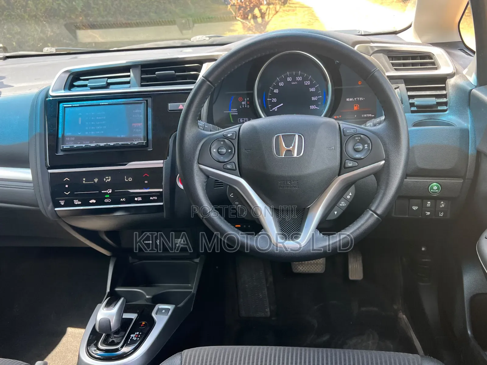Honda Fit 2019 Matt Black