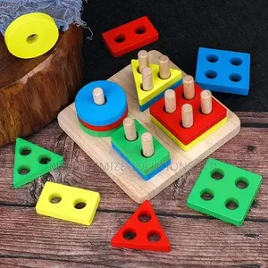 Montessori Wooden Educational Toy  Bundle Fo Kids 8-in-1 Activity Kit